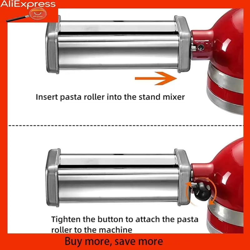 

A67Z Metal Pasta Machine Spare Parts Forkitchenaid Mixers Pressed Surface Accessories