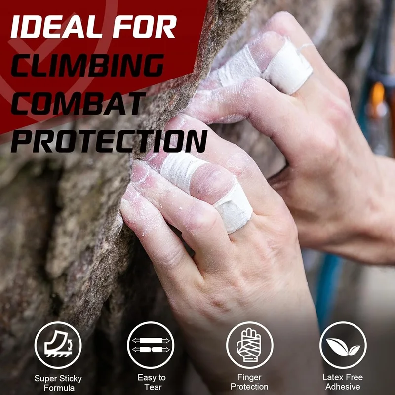 Climbing Finger Tape Jiu-Jitsu Sports Self-adhesive Elastic Bandage Finger Tape BJJ Sports Accessories Elastic Bandage