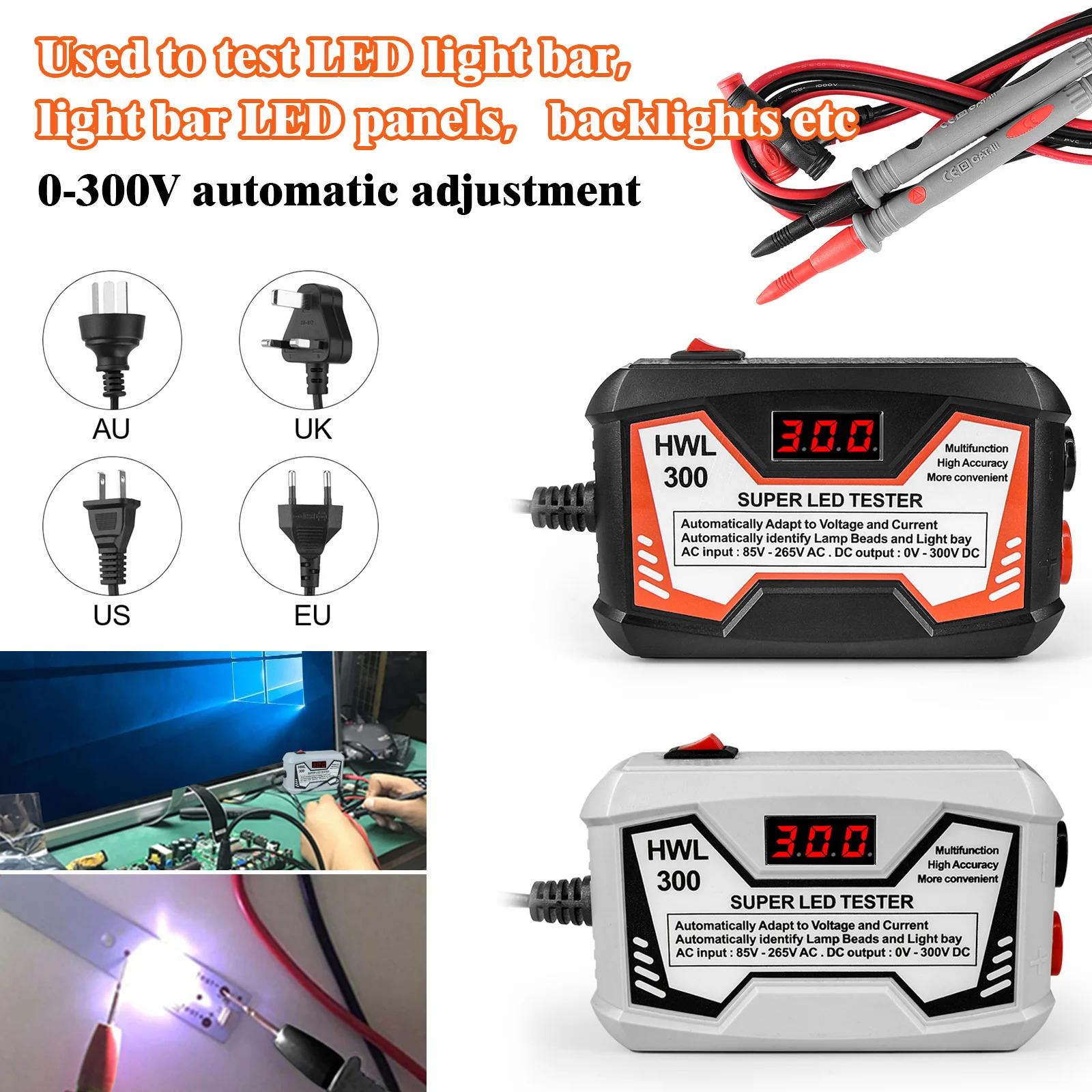 Effective LED Light Strip Teste Screen-free Disassembly LED Backlight Tester LCD TV Maintenance LED Lamp Bead Testing Tool