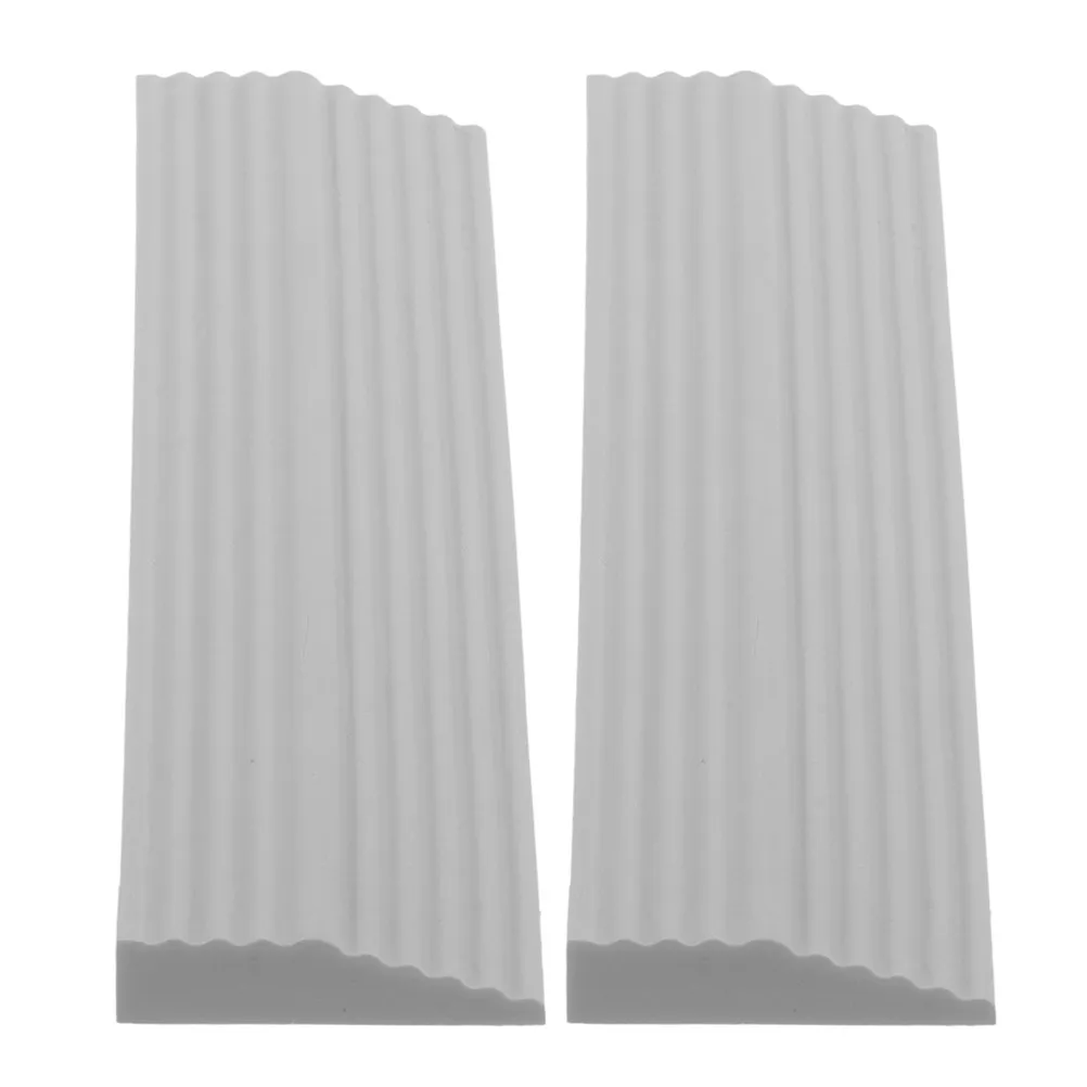

2Pcs Plastic Threshold Ramp for Sweeping Robot Wheelchair Suitcase Skateboard Indoor Outdoor Home Office Entry Ramp Non-Slip