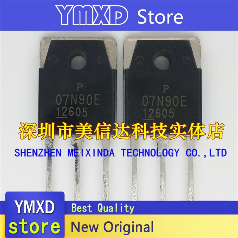 

10pcs/lot New Original 07N90e FMH07N90E 7A900V Field Effect Tube In Stock