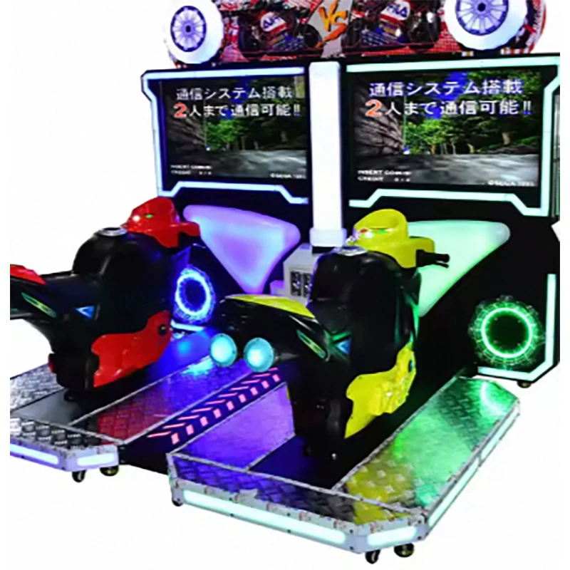 Coin-Operated Motorcycle Racing Game Machine Simulator  Electronic Video Game 2 Player  Arcade Machines