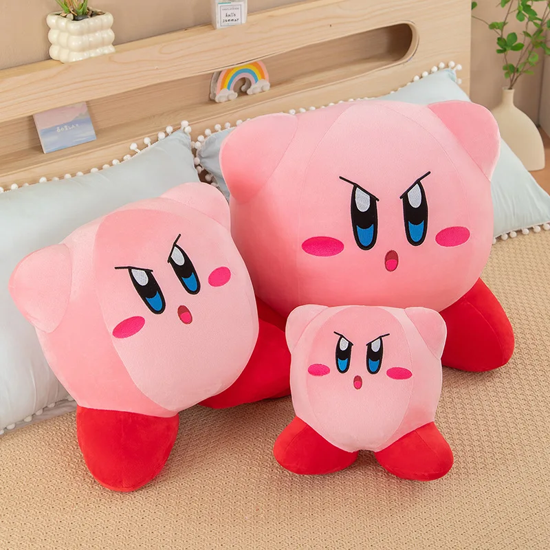 43cm Kawaii Anime Star Kirby Plush Toy Cute Big Size Kirby Stuffed Doll Peluche Toys Christmas Birthday Great Gift for Children