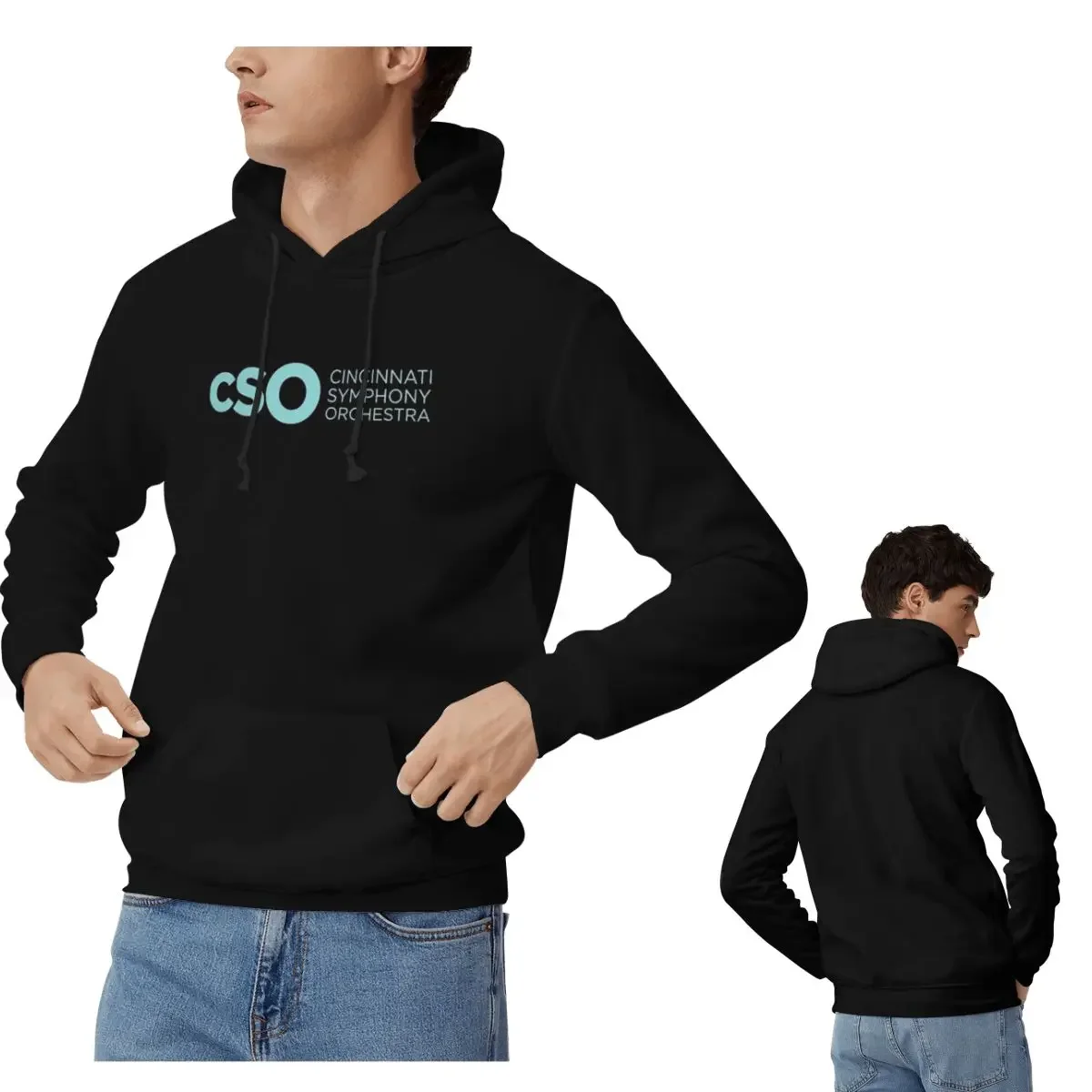 CSO On My Heart-sudaderas con capucha de gran tamaño para hombre y mujer, Jersey informal, sudaderas, ropa de manga larga a la moda, Otoño e Invierno