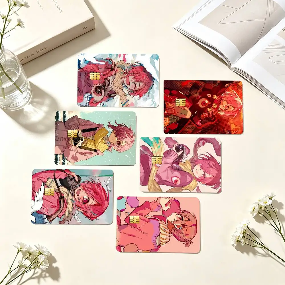 M-Mitsuba Sousuke Toilet-Bound Hanako-kun  Credit Card HD Stickers Small Chip Waterproof Sticker Game Card Decal Gift