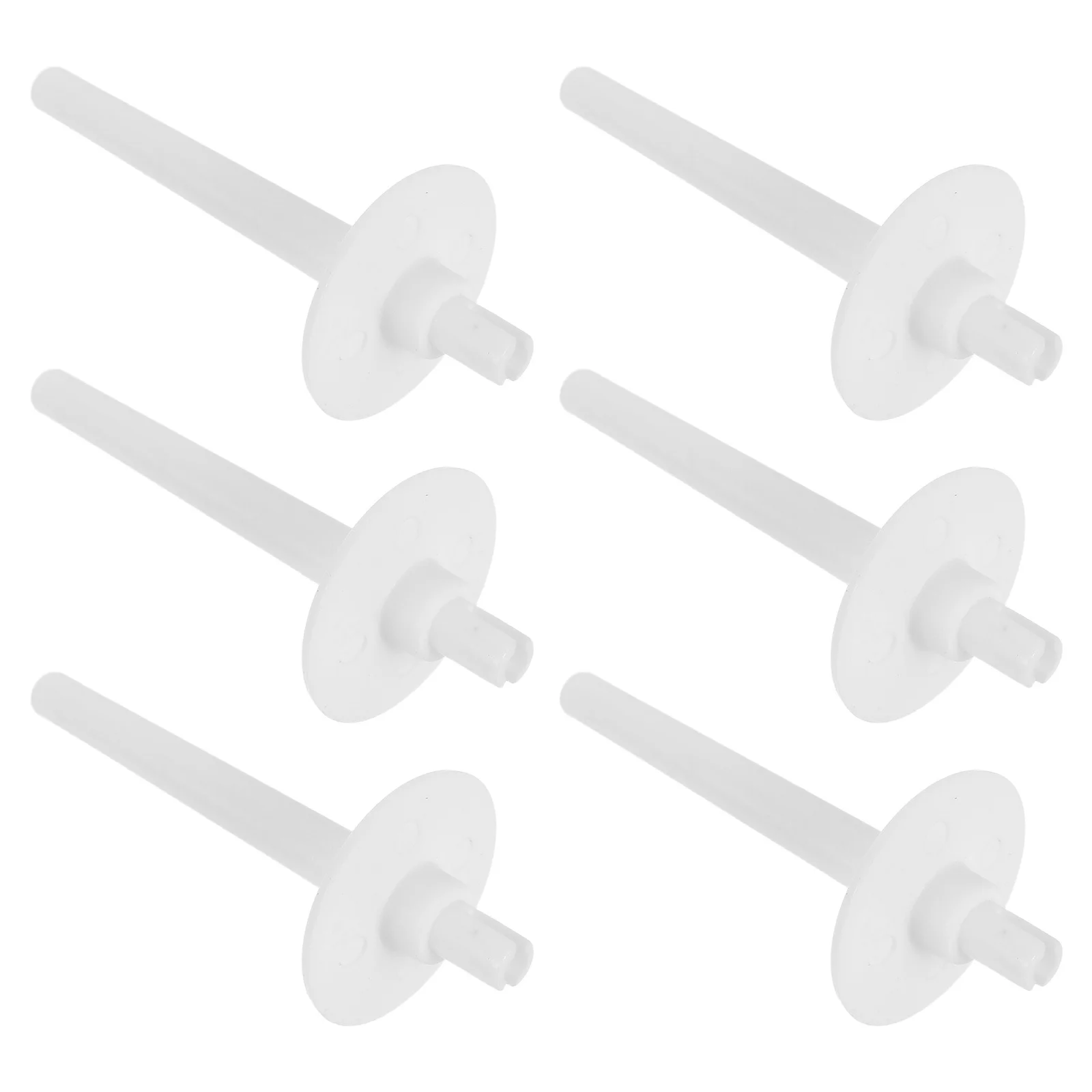 6 قطعة ماكينة خياطة مساعدة بكرة دبوس الموضوع بكرة دبوس محول بكرة بلاستيكية استبدال حامل لمستلزمات الخياطة #4