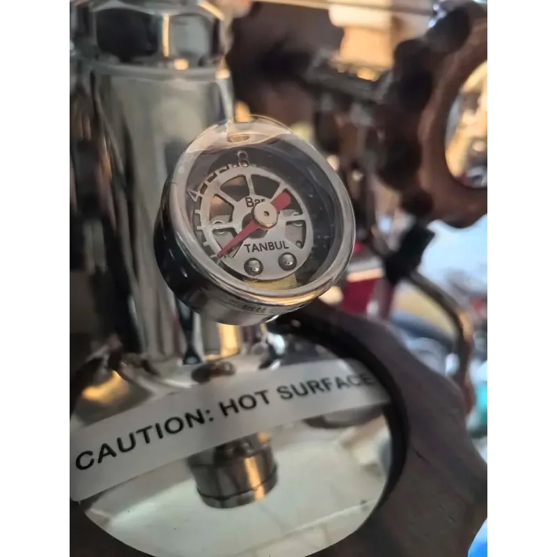 Hollow Out Pressure Gauge Set, Suitable for E61 Coffee Machine Boiling Head Pressure Gauge