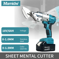 Mamidw 320N.m Cordless Metal Shear 2 Speed Brushless Electric Iron Scissor with LED Light for Makita 18V Battery PIN