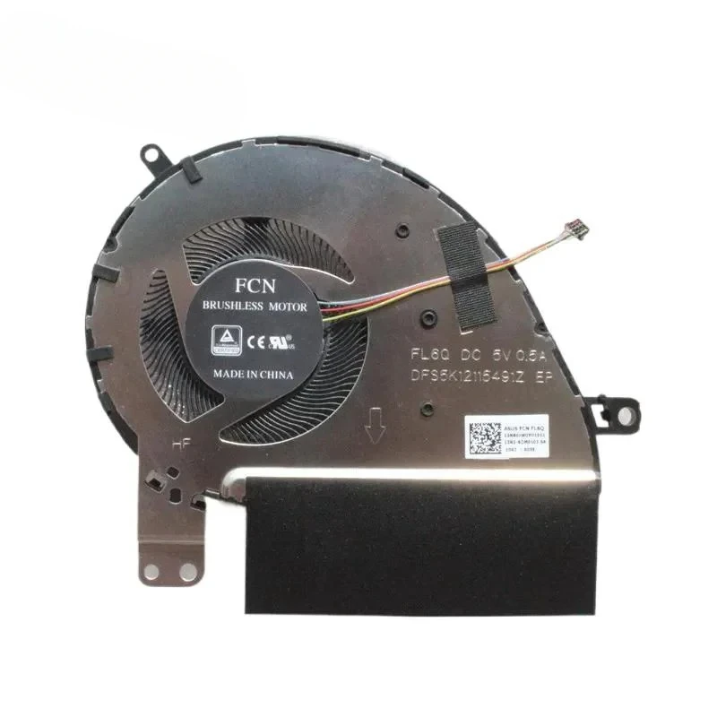 جديد الأصلي مروحة تبريد الكمبيوتر المحمول ل ASUS ZenBook UX333F الكمبيوتر المحمول U3300F UX333FA UX333FL FL6Q 13NB0JW0P01011 13N1-6DM0101