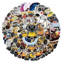 10/30/60pcs Disney Anime Eve Wall E Robot Stickers Cute Cartoon Kids Decals Toys Phone Skateboard Notebook Fun Graffiti Sticker