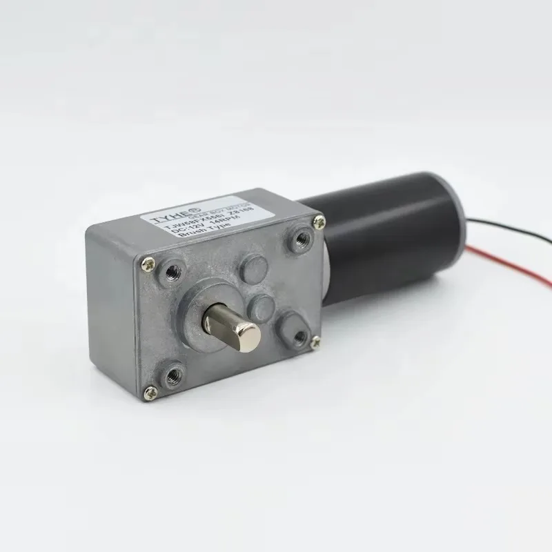 Good Price Motor  Low Power High Torque Low Noise High Speed Low Speed Mini Dc Worm Gear  Motors with Metal Gears