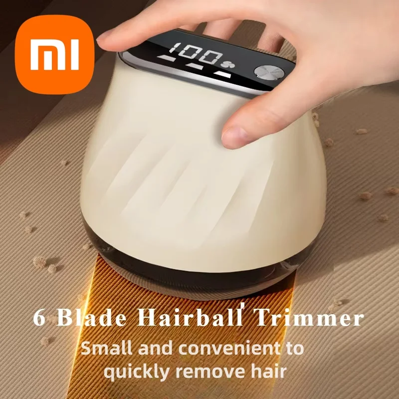 Xiaomi Electric Hair Remover USB Rechargeable Portable Cloth Fabric Shaver Fluff Removal Machine for Clothes Sweaters Socks