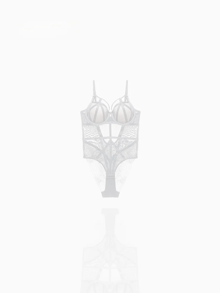 

Original Design Sexy One-Piece apewear Small Chest Gathered Look Big Bra Beautiful Body Outdoor Wear FULUOLA Women's Clothing