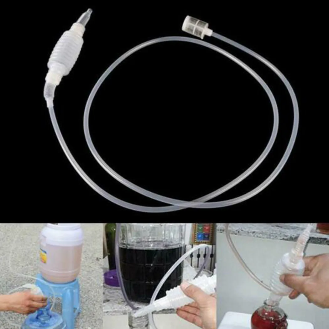 Hose Brew Siphon Making Filter Food For Wine Home Brew Home Brewing Syphon Pipe Washing Sand Water Converter Wine