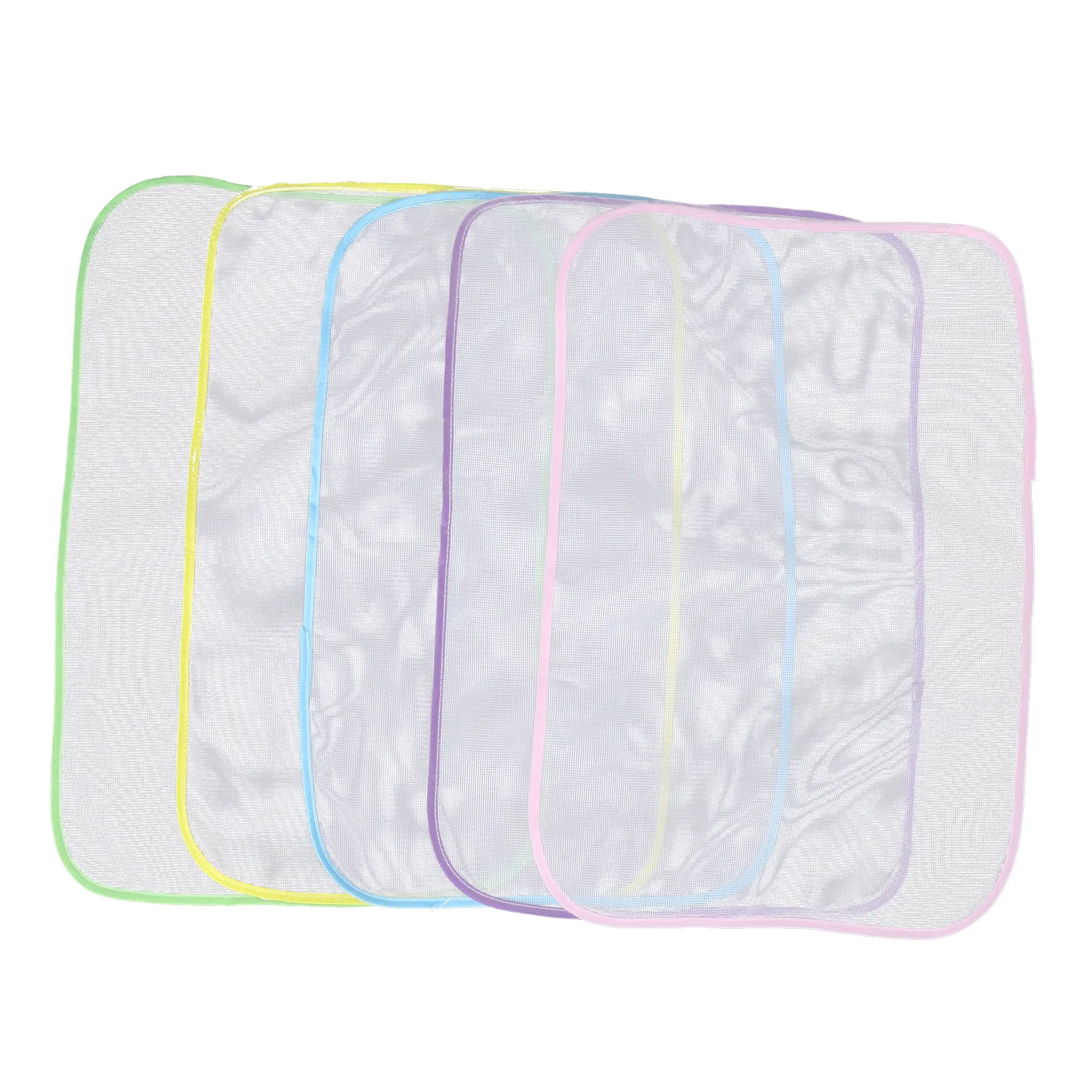 5Pcs Heat-Resistant Mesh Ironing Cloth 24x16 Pressing Cloth to Protect Clothing Prevent Scorching Shine Marks Sewing Delicate