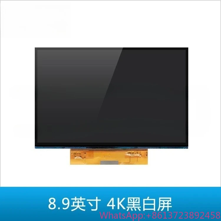 8.9 inch PJ089Y2V5 Display Screen For Anycubic Photon MONO X /Elegoo Saturn 4K Monochrome LCD Screen 3840*2400 Pixels