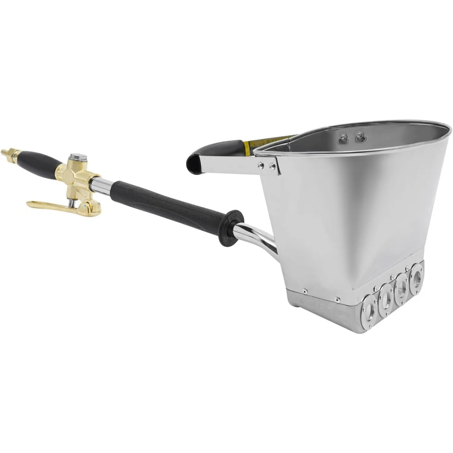 4ジェット空気圧式セメントスタッコスプレーガン、モルタルプラスターテクスチャホッパースプレーヤー、3.5リットル自動エアペイントツール