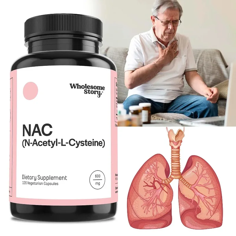 

NAC (N-Acetyl L-Cysteine) 600 мг — антиоксидант, поддерживает здоровье печени и детоксикацию, здоровье легких и иммунитет.