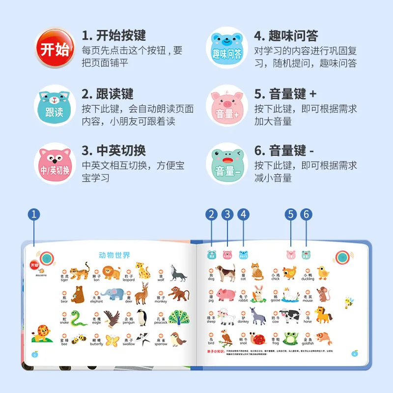 Children's Early Education Audiobooks, Cognitive, Pinyin, Literacy & Language Enlightenment, Listening To Nursery Rhymes