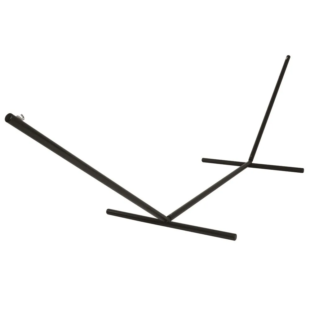 15 ft. Tri Beam Steel Hammock Stand with Right Connection Design and Cape Shield Powder Coating 600 LB Weight Capacity