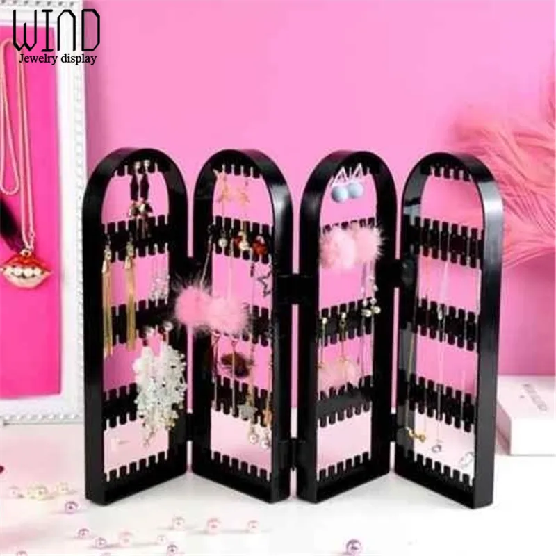 120/180/240/360 holes Earring storage box Jewelry ear stud box Display rack Accessory box Storage rack INS wind packing box