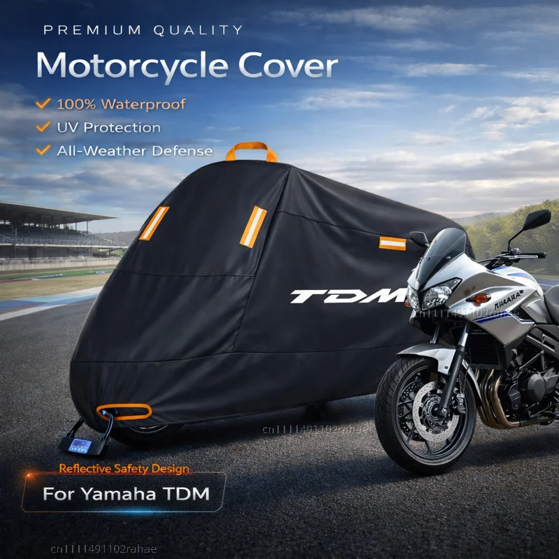 

Чехол для мотоцикла Yamaha 1991-2001, водонепроницаемый, сверхпрочный, из полиэстера, с защитой от УФ-излучения, для улицы, от дождя, пыли и солнца