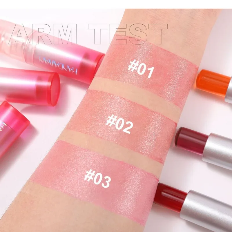 Balsamo per labbra idratante Lucidalabbra che cambia colore Gelatina d'acqua Tinta Stick Nutriente Lucido Labbra piene Rossetti Non sbiadiscono Trucco