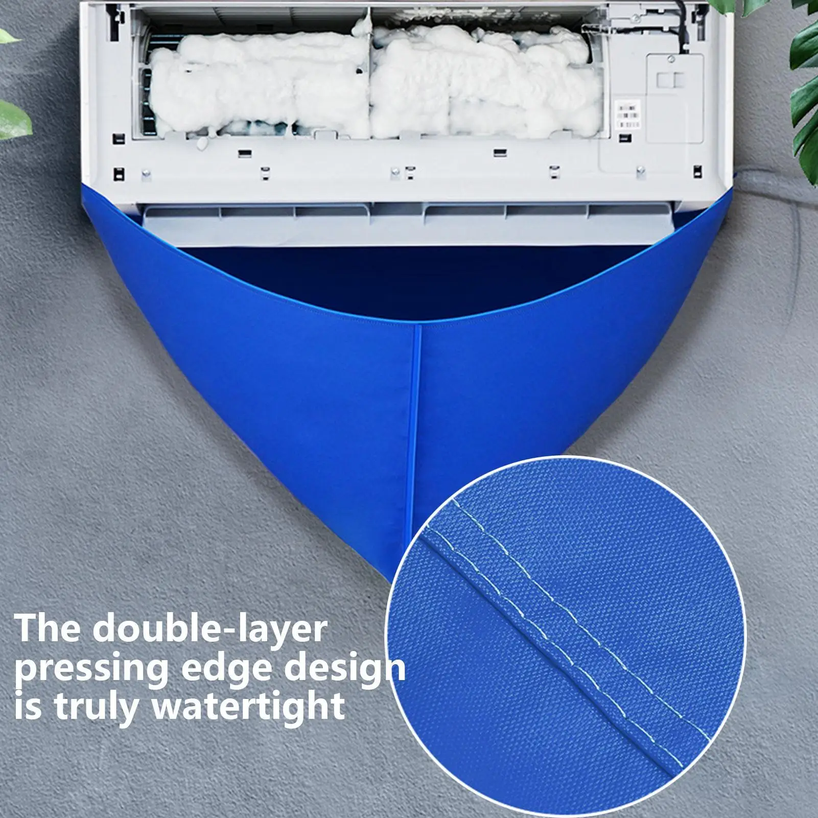 New Air Conditioner Cleaning Cover Split Air Conditioner Washing Bag Wall-Mounted Unit Dust Clean Washing Kit With Drain Pipe - view 3