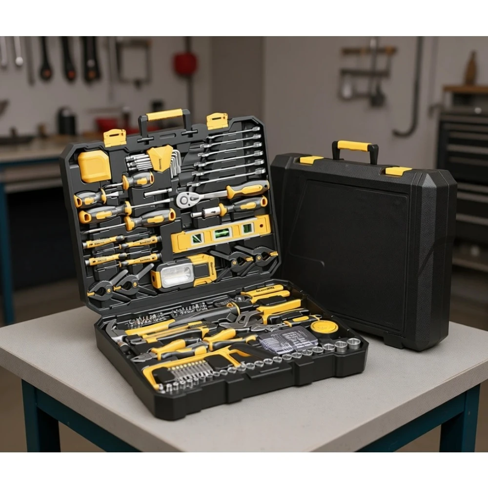 

239 Piece Portable Tool Kit for Home Garage Car Motorcycle with Storage Case