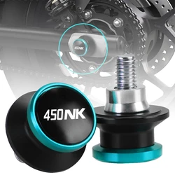 CFMOTO CF MOTO 450NK için 450 NK 450nk 2022 2023 2024 motosiklet aksesuarları 10MM salınım kolu makaralar arka standı vidalar kaydırıcılar yeni