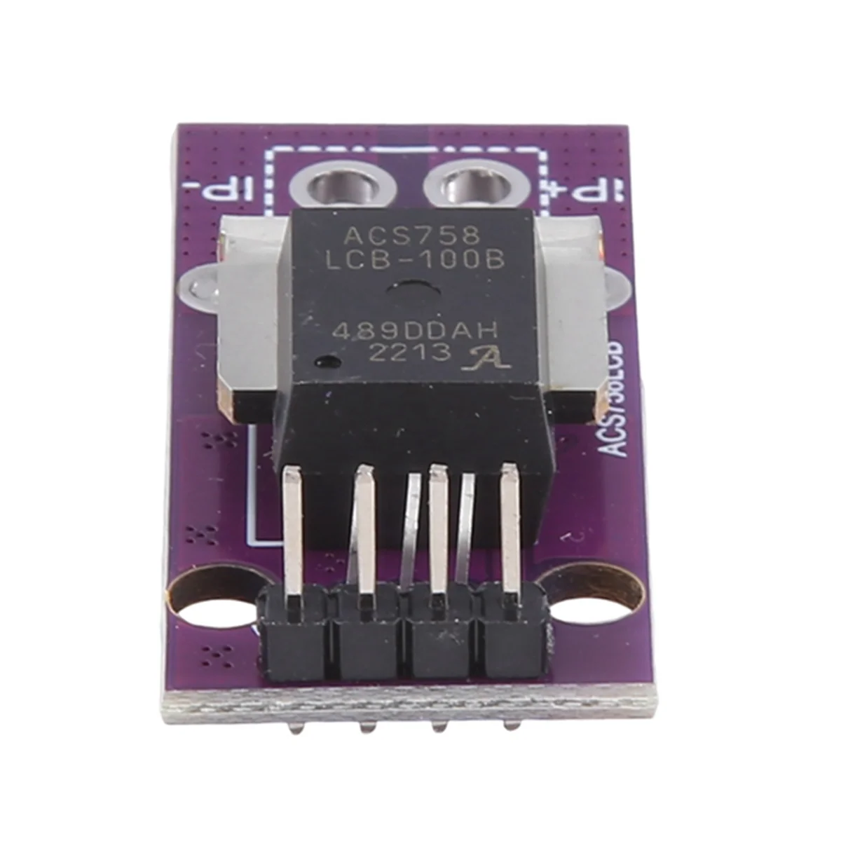 ACS758 ACS758LCB-050B Current Module Linear Hall Current Sensor PFF-T Current Detection 3-5V 100A