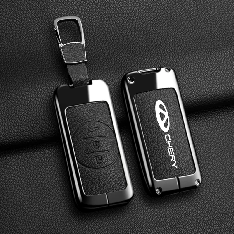 New Auto Car Key Remote Case Cover For Chery Tiggo 4 5X 7 Pro 8 Exeed Txl Tx Lx Car Shell Fob Protector Keychain Accessories