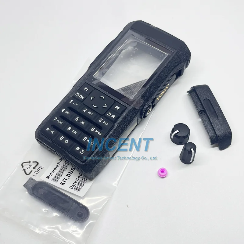 4X Top Housing Casing With Knobs And Dust Cover For R7 Two Way Radio