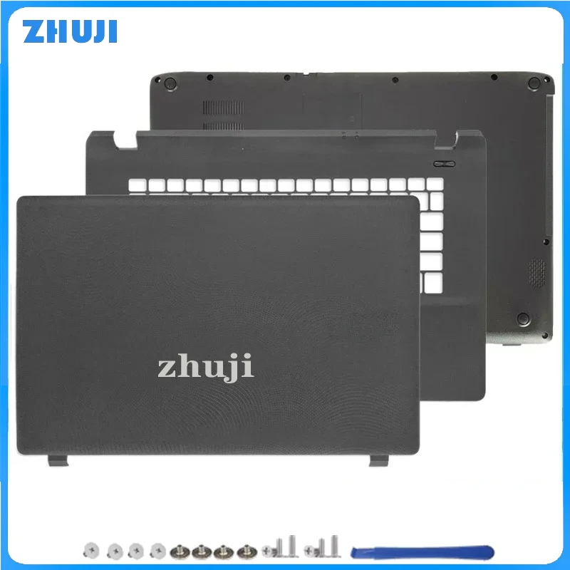 For Aspire ES1-511 ES1-521 ES1-520 New Laptop LCD Back Cover Palmrest Bottom Case Upper Top Lower Bottom Cover 15.6 In