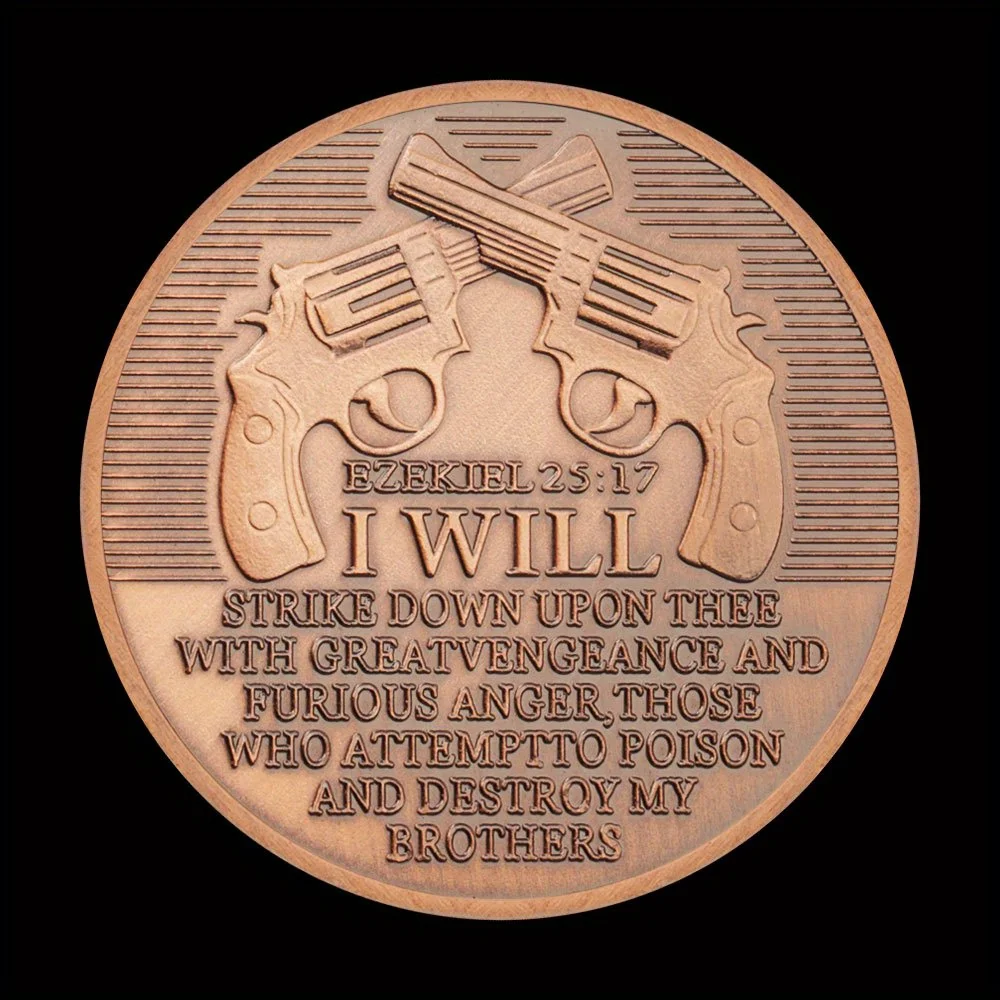 United States Counter Terrorism Force Souvenir Copper Plated Coin Punisher of Evil Commemorative Coin Challenge Coin