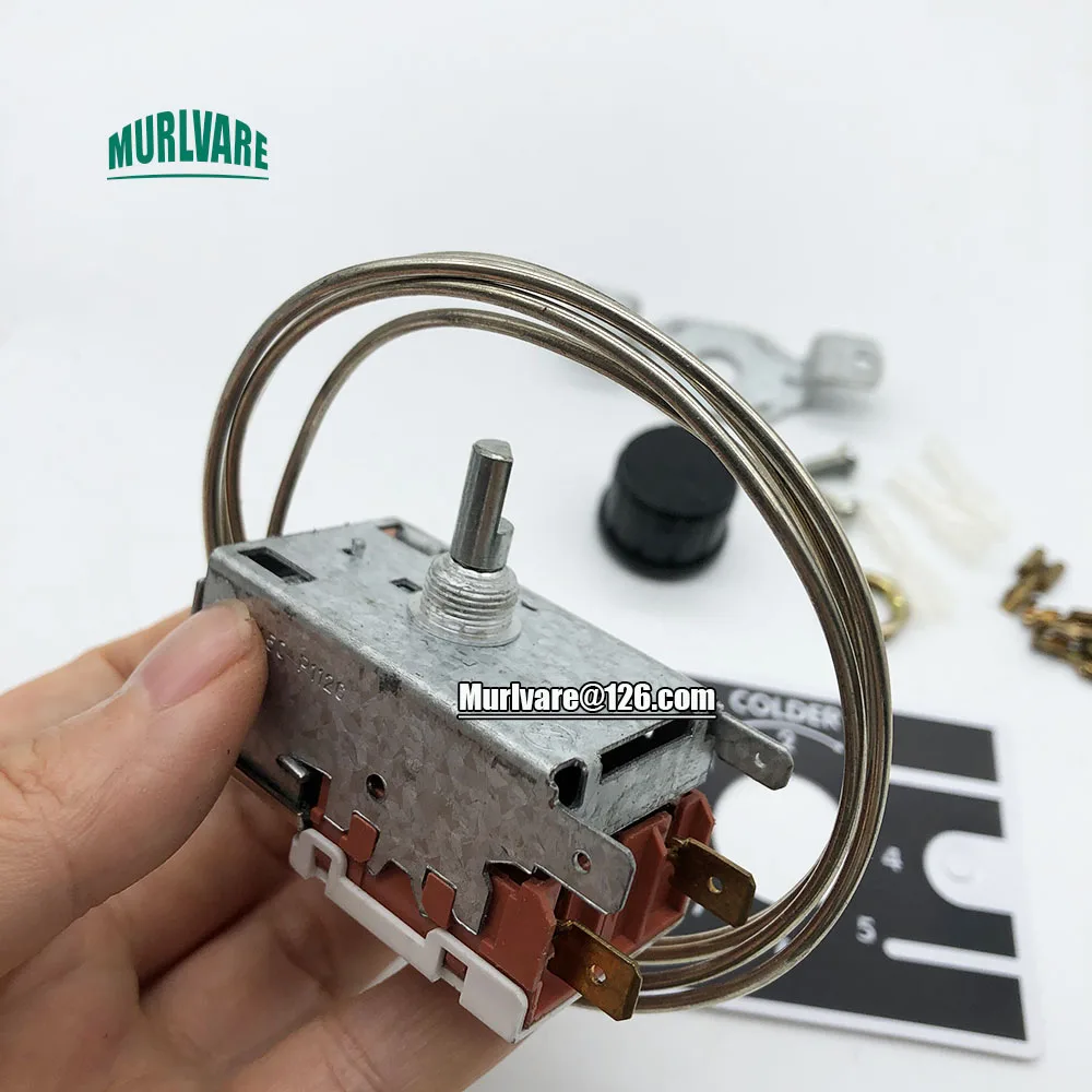 Freezer Temperature Control Switch K59 K50 K54 K56 K60 K57 2 Pin K50-P1126 Thermostat For A10-1053 A10-2502 Replacement