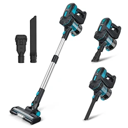 INSE V70 12kPa Powerful Lightweight Vacuum Cleaner up to 45 Mins Runtime, for Home Hard Floor Carpet Pet Hair, Blue