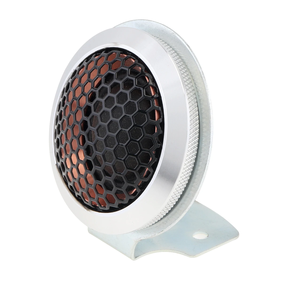 2pcs 250W T25 Metal Pressure Resistant Aluminum Alloy High Efficiency Mini Dome Tweeter Speakers for Car Audio System