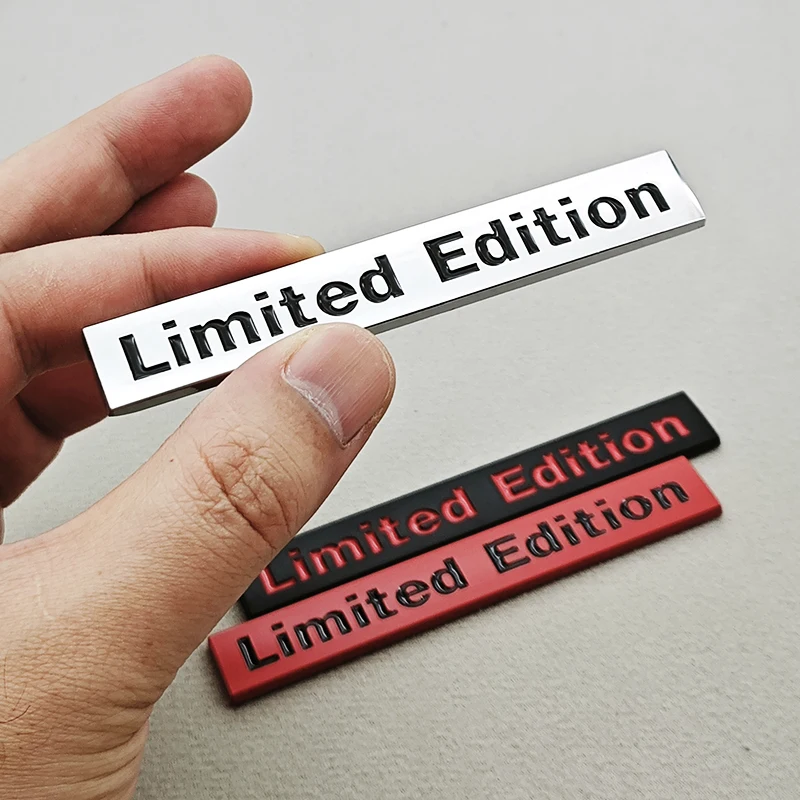 ثلاثية الأبعاد طبعة معدنية محدودة شعار شعار شارة سيارة ملصق مائي لسيارات BMW أودي هوندا كاواساكي أوبل هيونداي فورد العالمي اكسسوارات #1