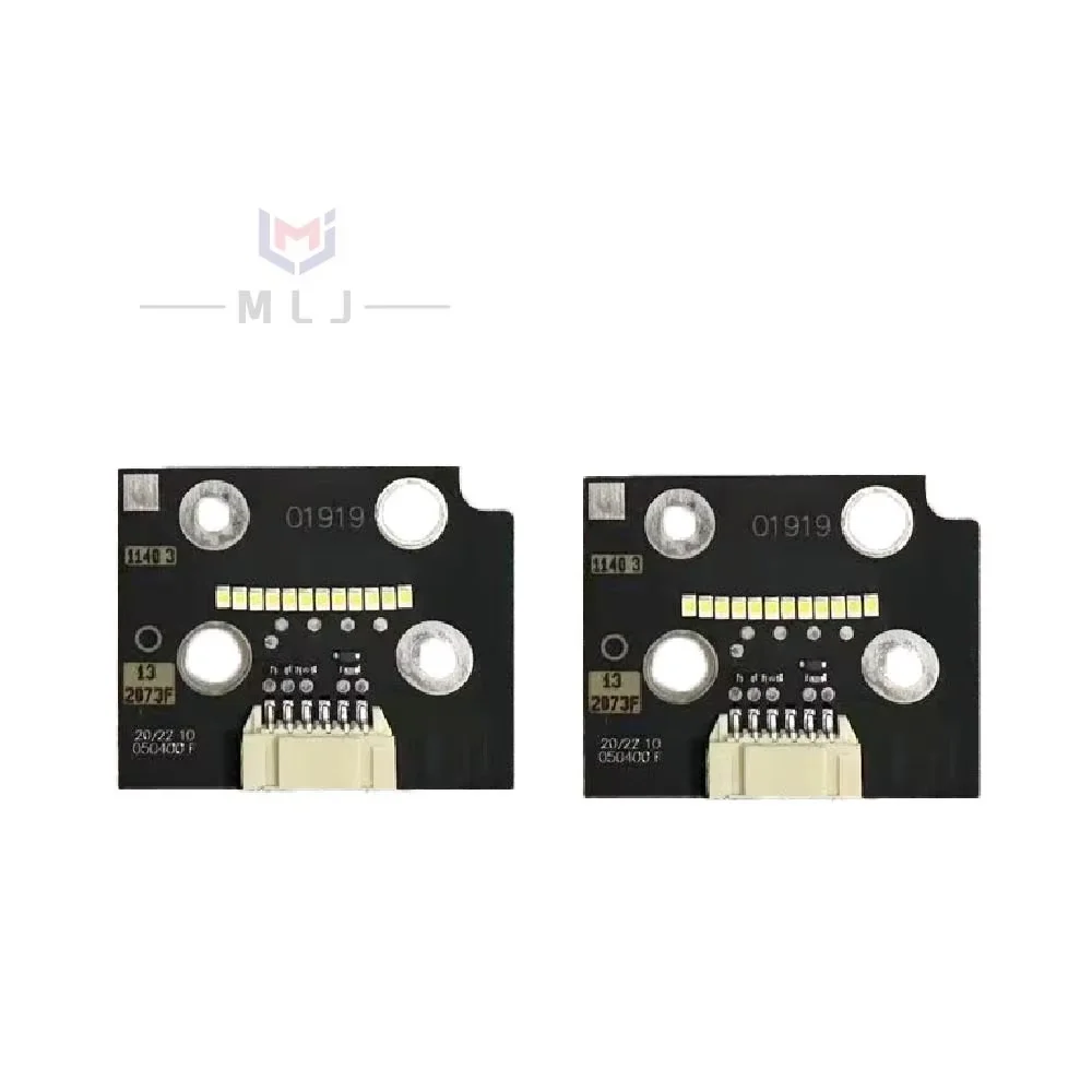 White Angle Eyes LED Headlight Low Beam Board Bulb Chiips For Porsche Taycan 2019-2025 Driver Module Replacement Car Accessories