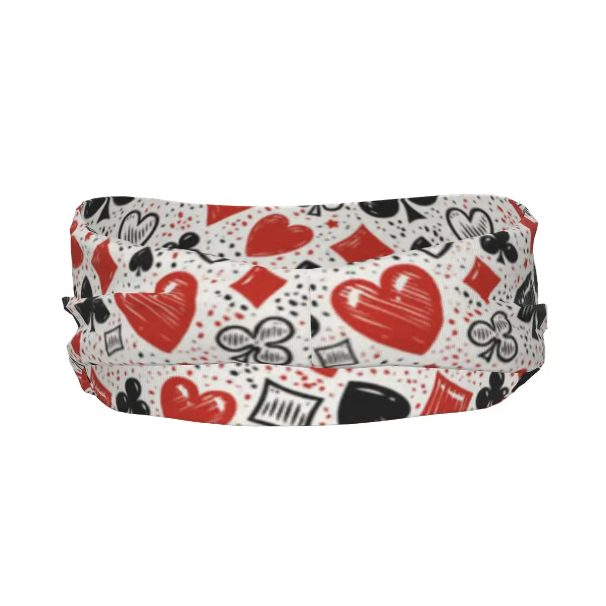 Suits Abstract Casino Poker Elastic Hair Band Yoga Headband Makeup Hair Hoop Headwrap