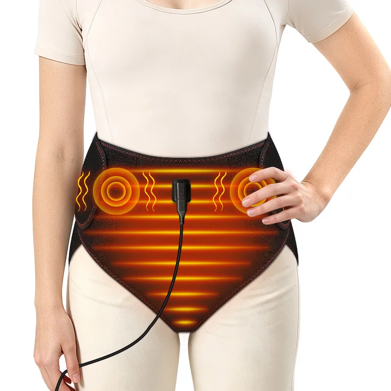 Period Heating Pad Heating for Period Cramps Massager for Women with 3 Vibration and Heat Settings Upgrade Menstrual Massagers