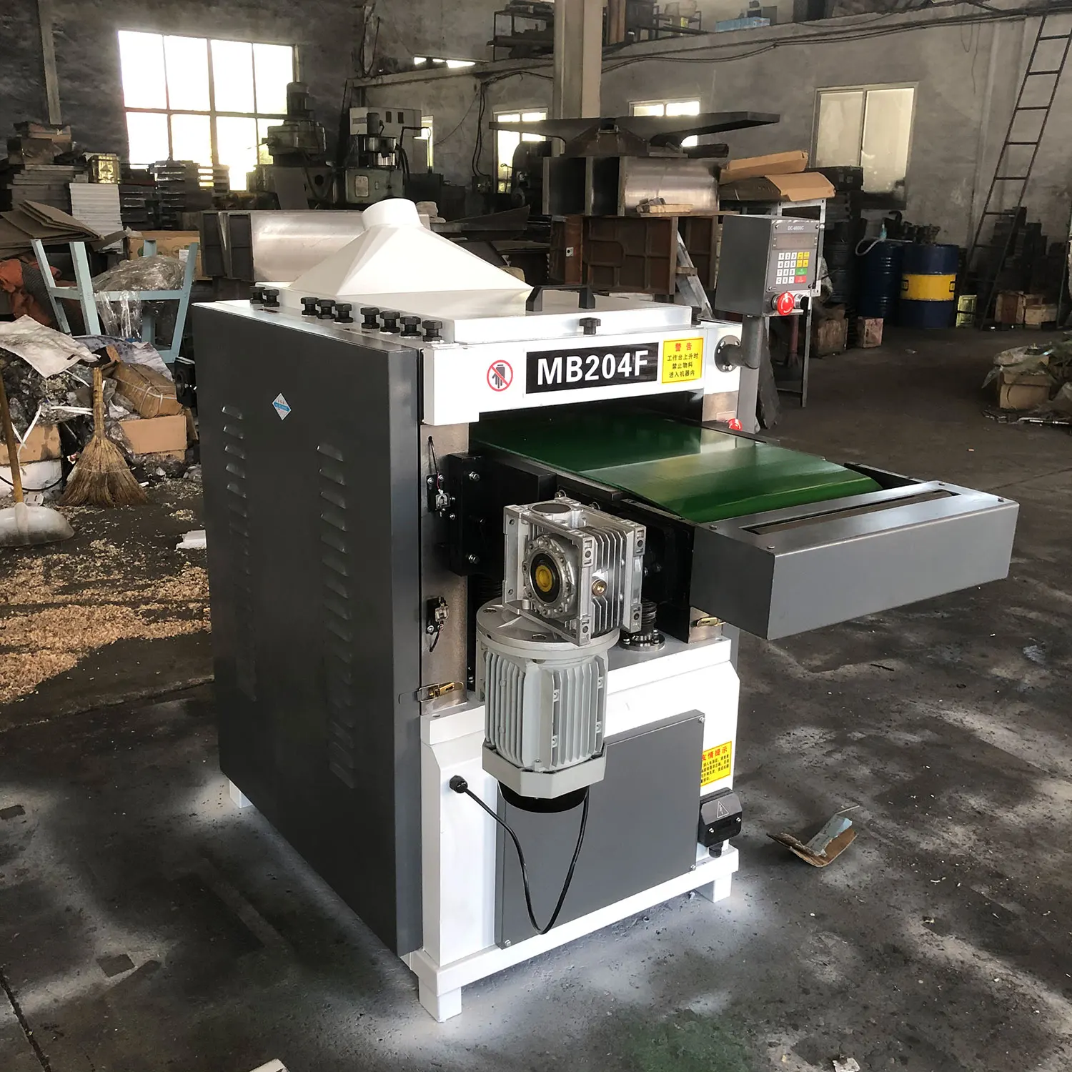 MB204F Industrial Heavy Woodworking Wood Planer Machine High Precision Two Sided Planer