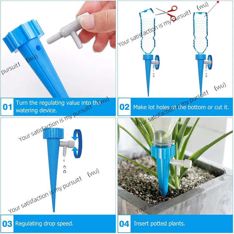 12 pieces/6 pieces automatic watering kit, automatic water dispenser, indoor plant watering device,creative gardening appliances