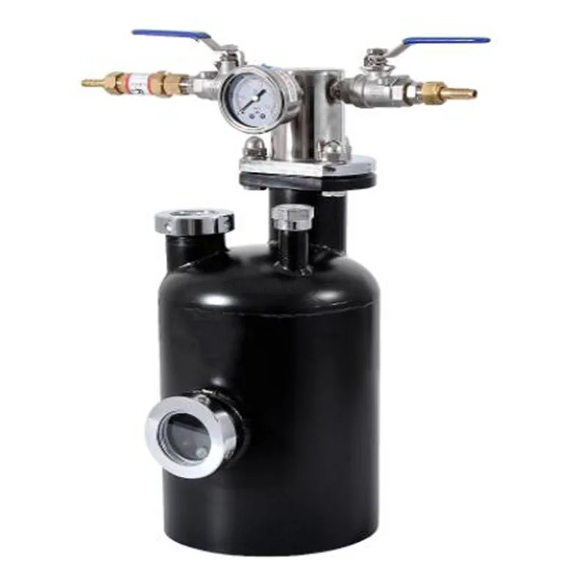 Brazing Flux Generator AcetylenePropane Gas Flux Brazing Tank RD160T-B 4L Maximum capacity Welding Equipment 0.05Mpa Outpressurs