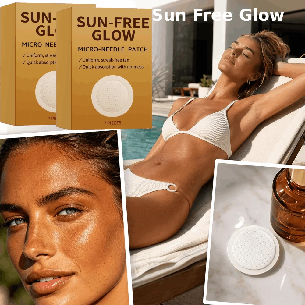 7 Parches Autobronceadores para un Efecto Bronceado Natural Rápido, Seguros, No Irritantes, Eliminan el Color Desigual, Cuidado Corporal para Mujeres