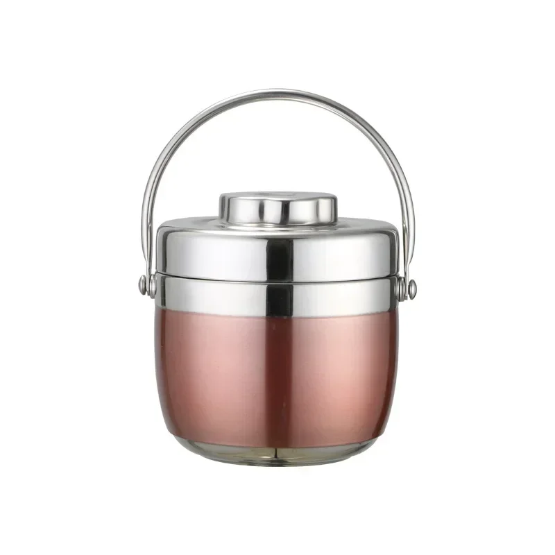 Stainless Steel Food Thermos 6-12 Hours Vacuum Lunch Box Thermo Container Soup Jar Insulated Thermoses Fruits Food Container