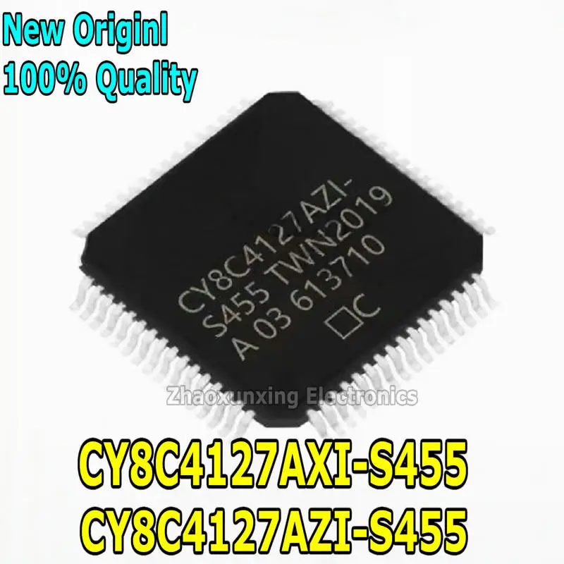 1PCS   New    CY8C4127AZI-S455   CY8C4127AXI-S455   CY8C4127AZI    CY8C4127AXI   CY8C4127    LQFP-64  Chipset