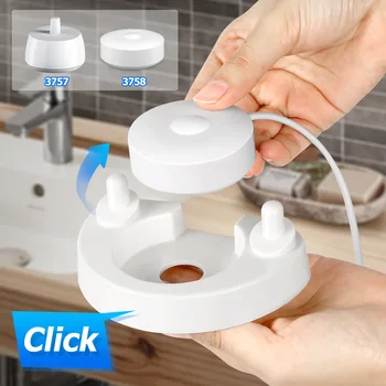 1 PC ผู้ถือแปรงสีฟันสําหรับ Oral-B IO แปรงสีฟันไฟฟ้าขาตั้งแปรงสีฟัน Rack หัวแปรงฟันผู้ถือ Charing ฐาน Rack