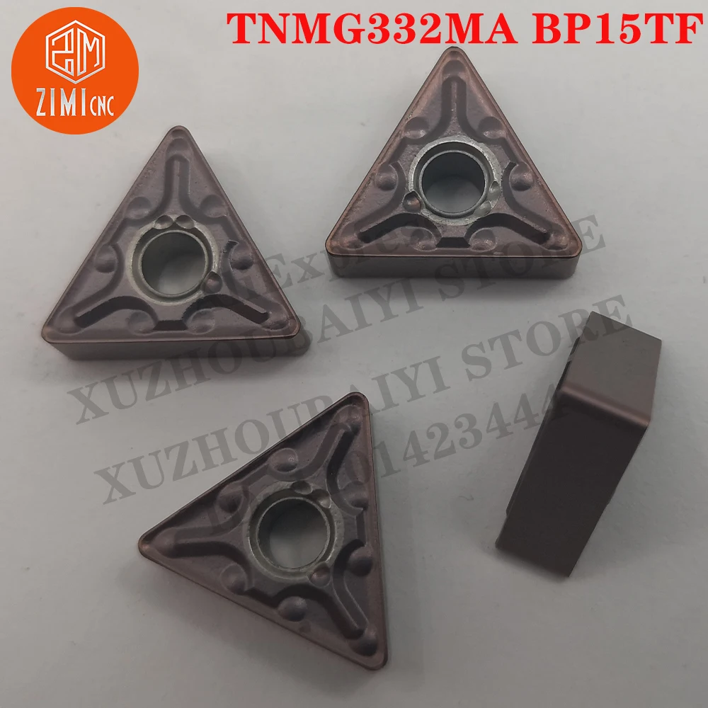 TNMG332MA BP15TF TNMG 332MA Carbide Inserts External Turning Inserts Tools CNC Tool Mechanical metal lathe Turning Cutting Tools